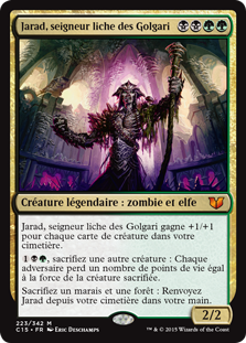 Jarad, seigneur liche des Golgari - Commander 2015