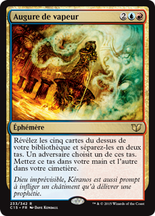 Augure de vapeur - Commander 2015