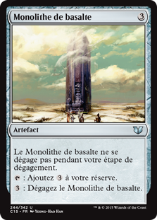 Monolithe de basalte - Commander 2015