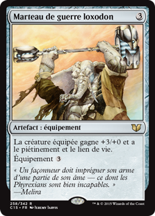 Marteau de guerre loxodon - Commander 2015