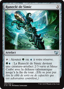 Runeclé de Simic - Commander 2015