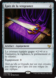 Épée de la vengeance - Commander 2015