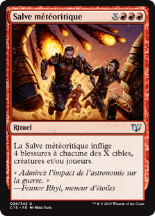 Salve météoritique - Commander 2015