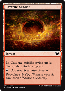 Caverne oubliée - Commander 2015