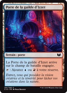 Porte de la guilde d'Izzet - Commander 2015