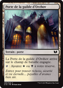 Porte de la guilde d'Orzhov - Commander 2015