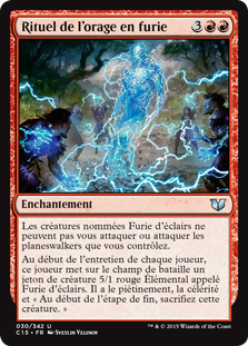 Rituel de l'orage en furie - Commander 2015