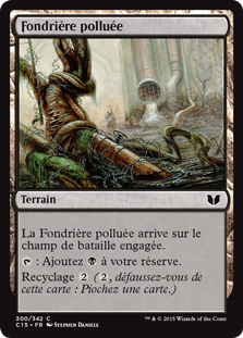 Fondrière polluée - Commander 2015