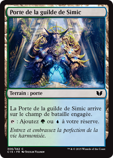 Porte de la guilde de Simic - Commander 2015