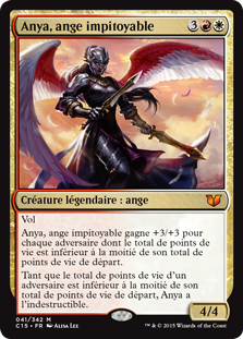 Anya, ange impitoyable - Commander 2015