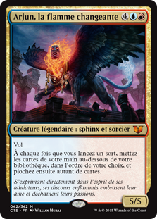 Arjun, la flamme changeante - Commander 2015