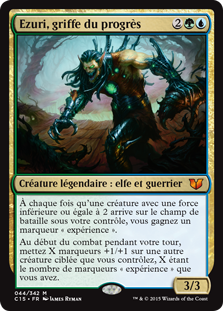 Ezuri, griffe du progrès - Commander 2015