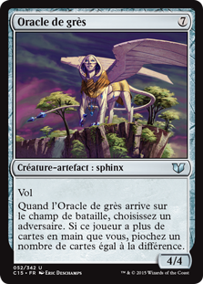 Oracle de grès - Commander 2015