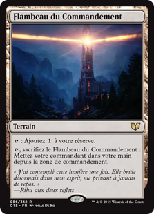 Flambeau du Commandement - Commander 2015