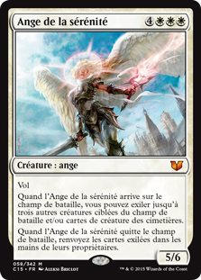 Ange de la sérénité - Commander 2015