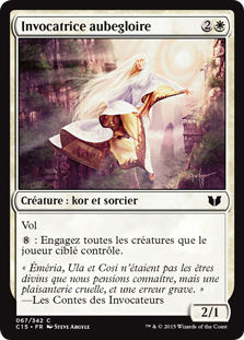 Invocatrice aubegloire - Commander 2015