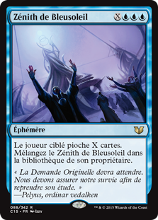 Zénith de Bleusoleil - Commander 2015