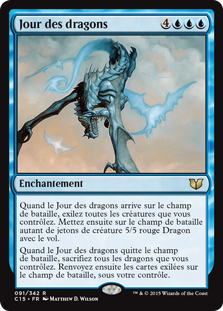 Jour des dragons - Commander 2015