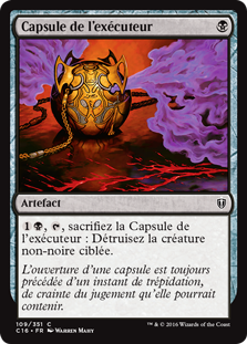 Capsule de l'exécuteur - Commander 2016