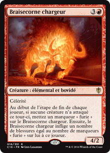 Braisecorne chargeur - Commander 2016