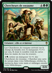 Chercheurs de royaume - Commander 2016