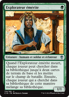 Explorateur émérite - Commander 2016