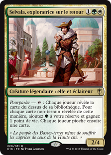 Selvala, exploratrice sur le retour - Commander 2016