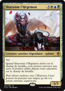 Sharuûm l'Hégémon - Commander 2016