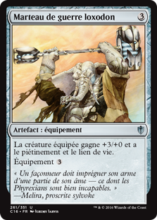 Marteau de guerre loxodon - Commander 2016