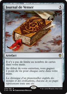 Journal de Venser - Commander 2016