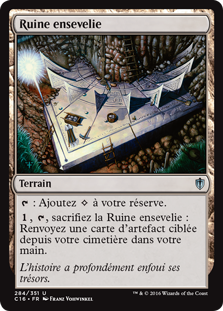 Ruine ensevelie - Commander 2016