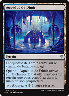 Aqueduc de Dimir - Commander 2016