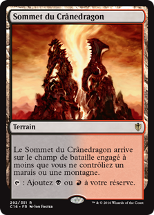 Sommet du Crânedragon - Commander 2016