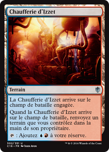 Chaufferie d'Izzet - Commander 2016