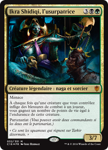 Ikra Shidiqi, l'usurpatrice - Commander 2016