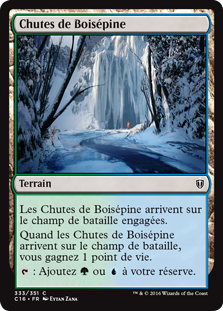 Chutes de Boisépine - Commander 2016