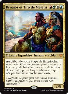 Kynaios et Tiro de Mélétis - Commander 2016