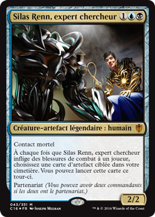 Silas Renn, expert chercheur - Commander 2016