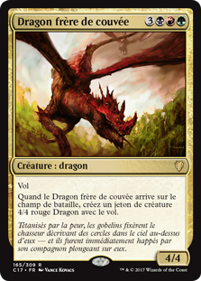 Dragon frère de couvée - Commander 2017