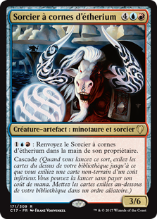 Sorcier à cornes d'étherium - Commander 2017