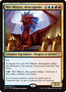 Niv-Mizzet, dracogénie - Commander 2017