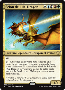 Scion de l'Ur-Dragon - Commander 2017