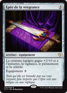 Épée de la vengeance - Commander 2017