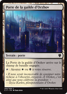 Porte de la guilde d'Orzhov - Commander 2017