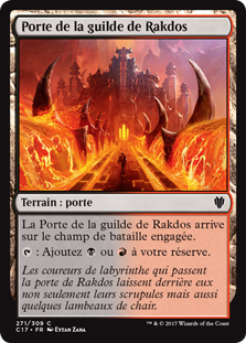 Porte de la guilde de Rakdos - Commander 2017