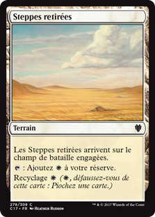 Steppes retirées - Commander 2017