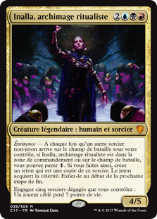 Inalla, archimage ritualiste - Commander 2017