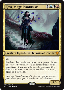 Kess, mage insoumise - Commander 2017