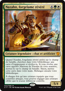 Nazahn, forgelame révéré - Commander 2017