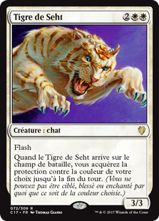 Tigre de Seht - Commander 2017